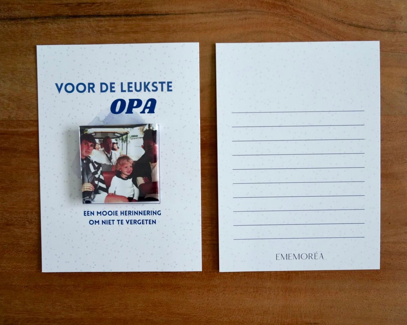 Postkaart voor opa