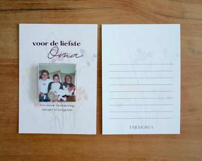 Postkaart voor oma 